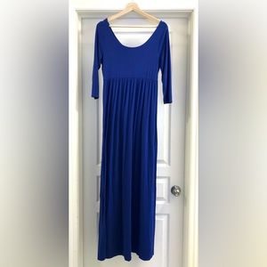 Royal Blue Maxi Dress